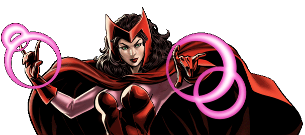 Scarlet Witch Transparent PNG Image