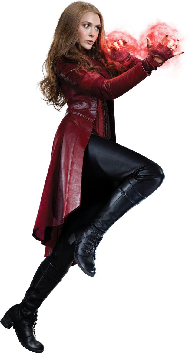 Scarlet Witch Transparent PNG Image