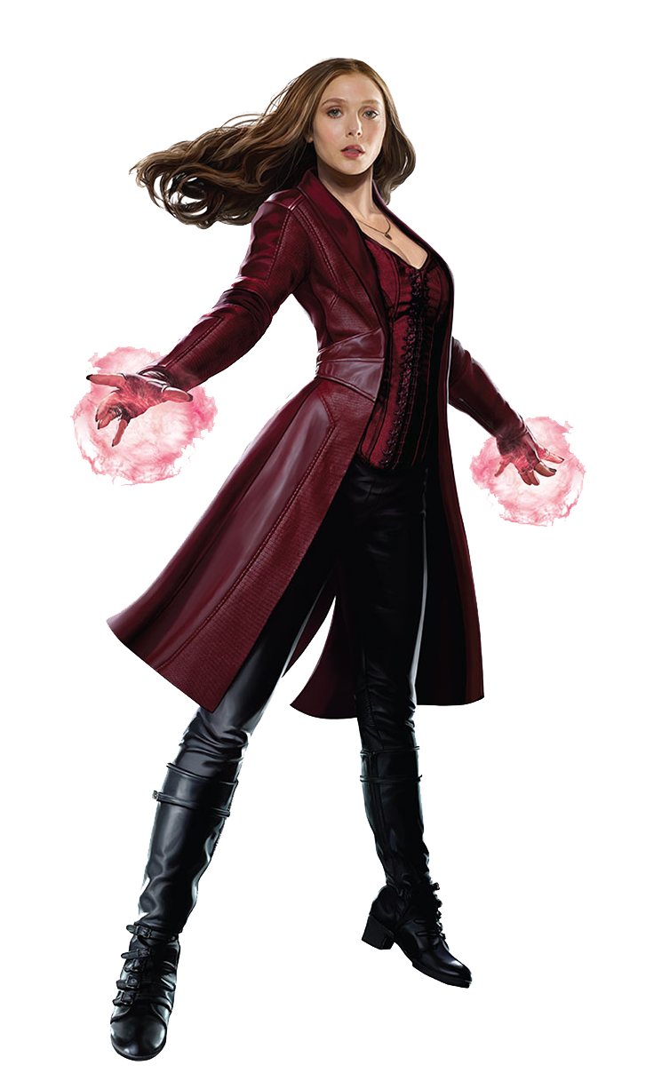 Scarlet Witch Transparent PNG Image