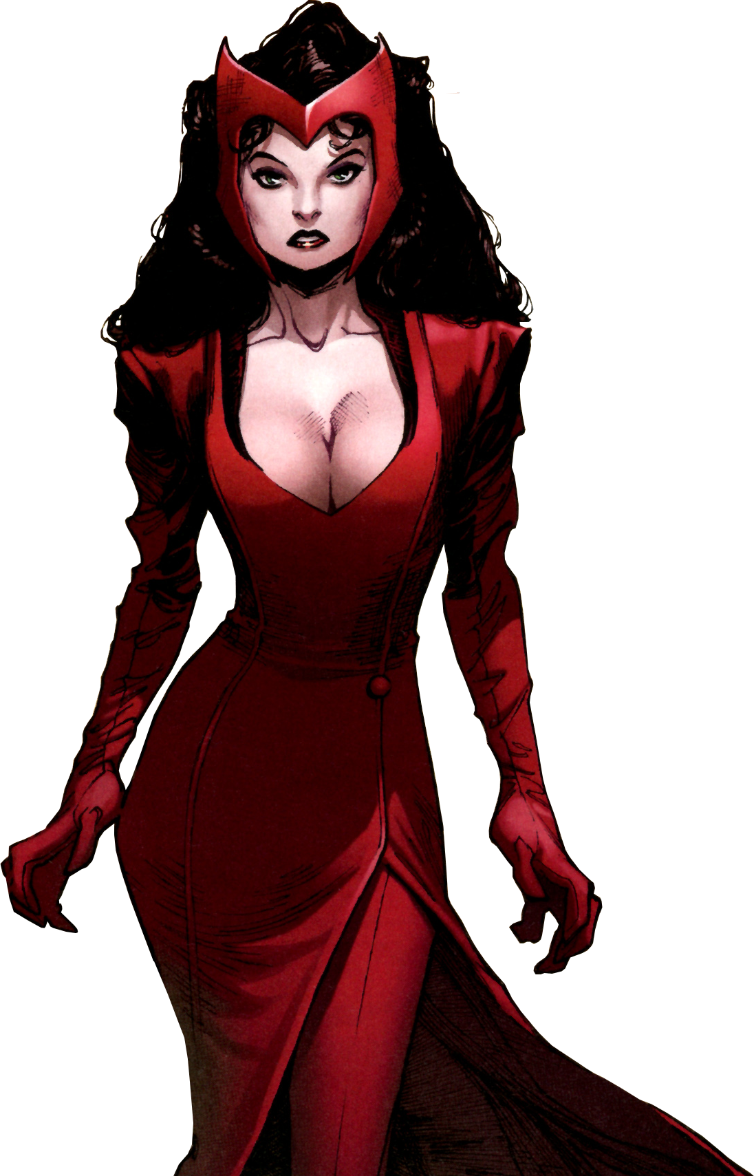 Scarlet Witch Transparent PNG Image