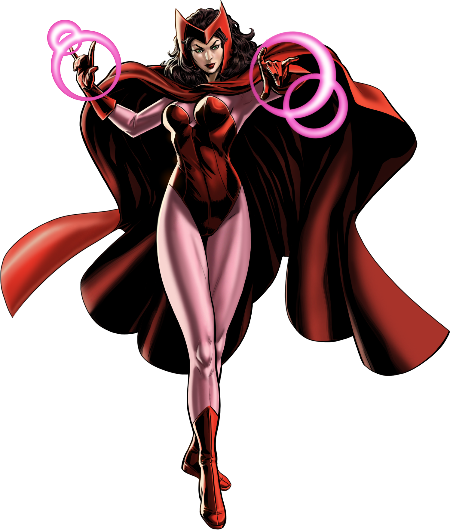 Scarlet Witch Transparent PNG Image