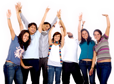 Students Learning Transparent PNG Image