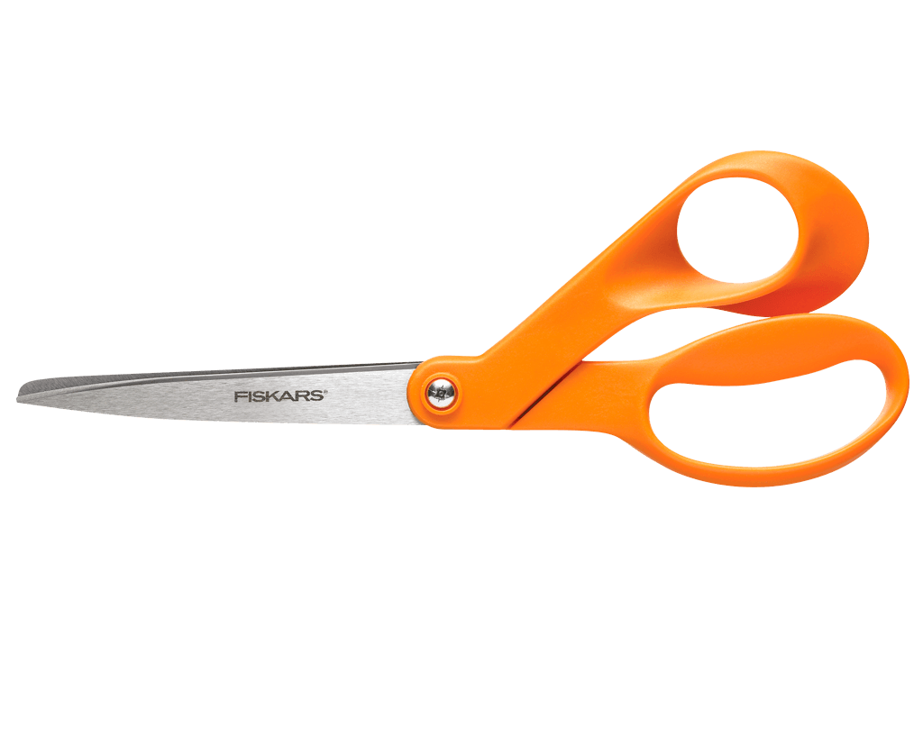 Orange Scissors Transparent PNG Image