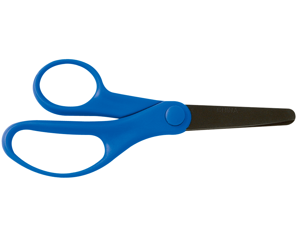 Blue Scissors Transparent PNG Image