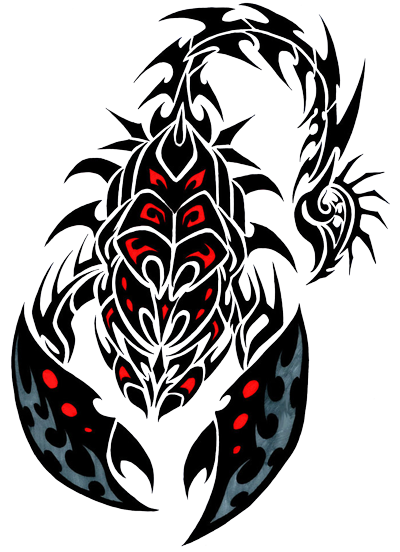 Scorpion Tattoos Transparent PNG Image