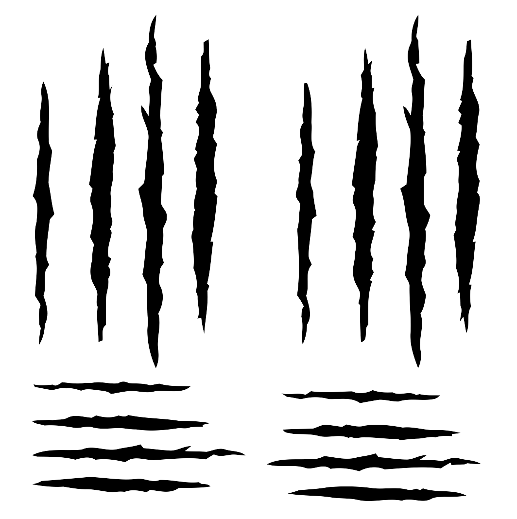 Scratches Claw Transparent PNG Image