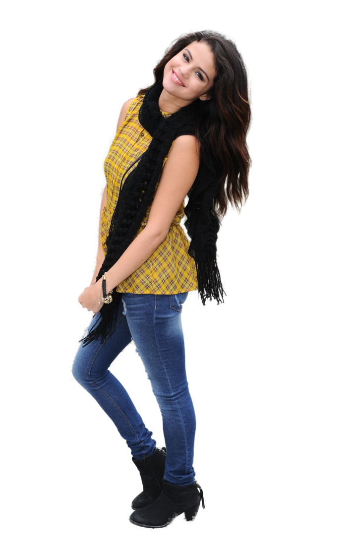Selena Gomez Smile Transparent PNG Image