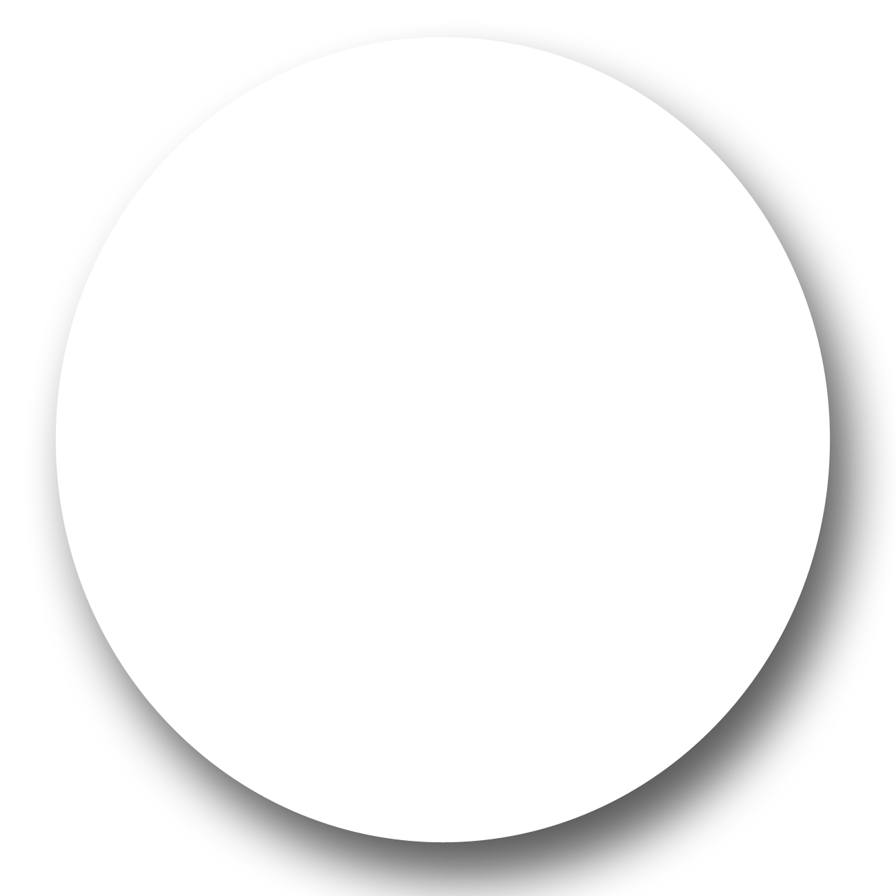 Circle Coreldraw Round Frame Transparent PNG Image