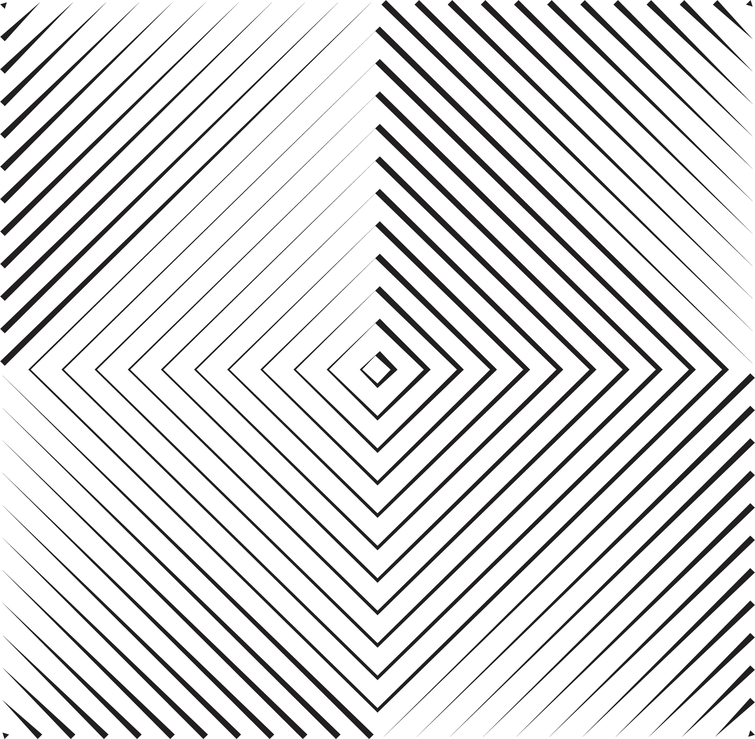 Geometry Optical Square Illusion Symmetry Transparent PNG Image
