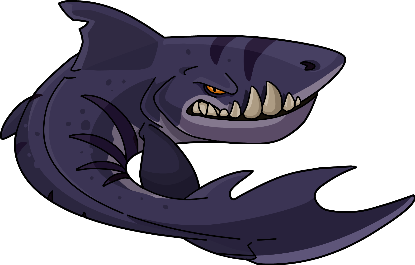 Big Shark Megalodon Transparent PNG Image