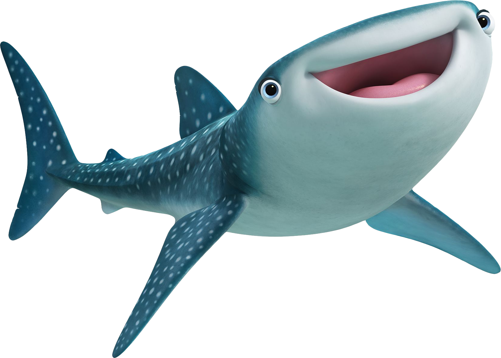 Blue Shark Nemo Transparent PNG Image