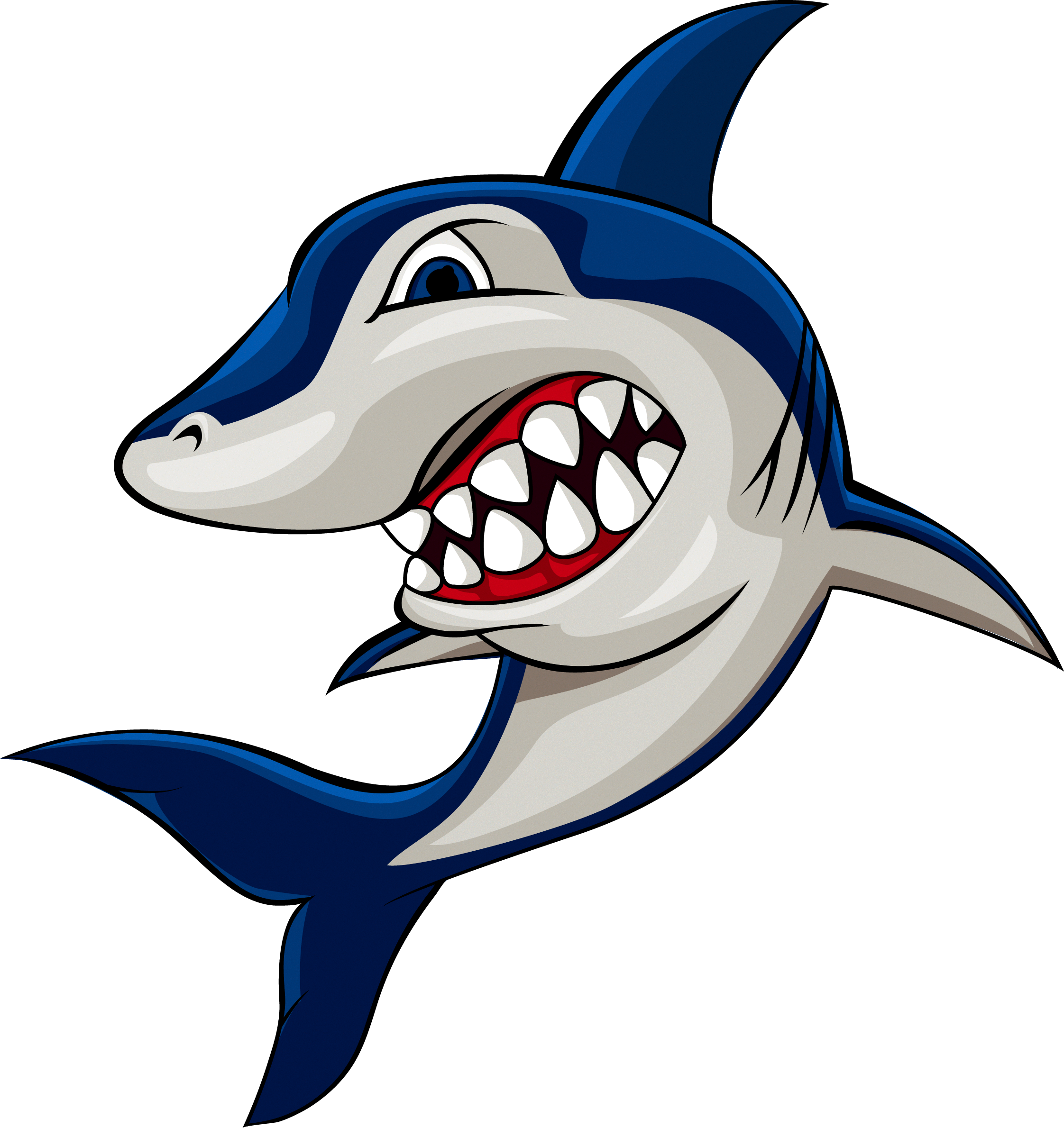 Shark graphy Cartoon Stock Transparent PNG Image