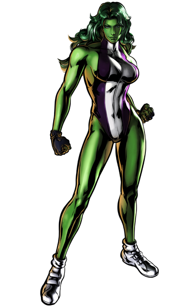 She Hulk Transparent PNG Image