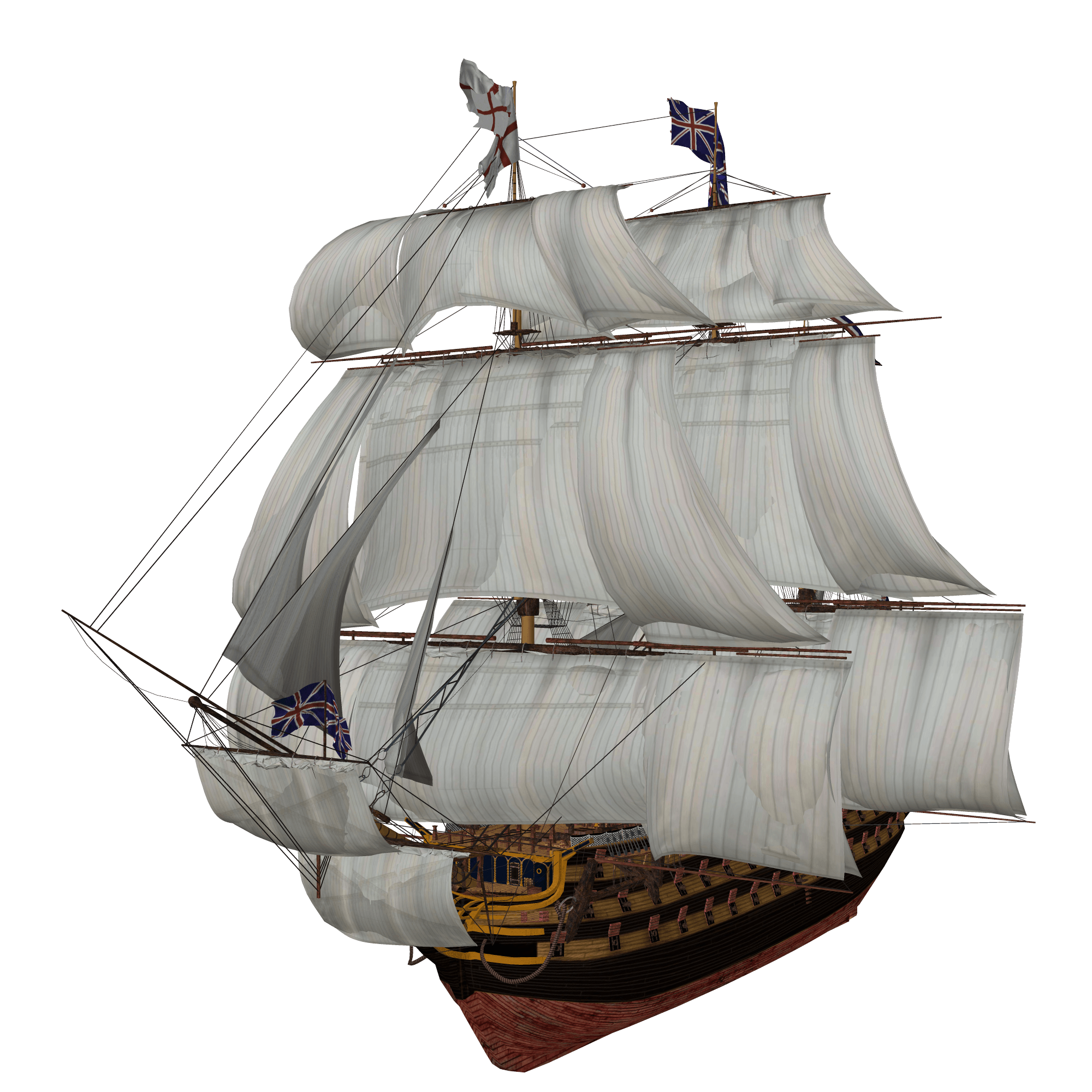 Sailing Ship Transparent PNG Image