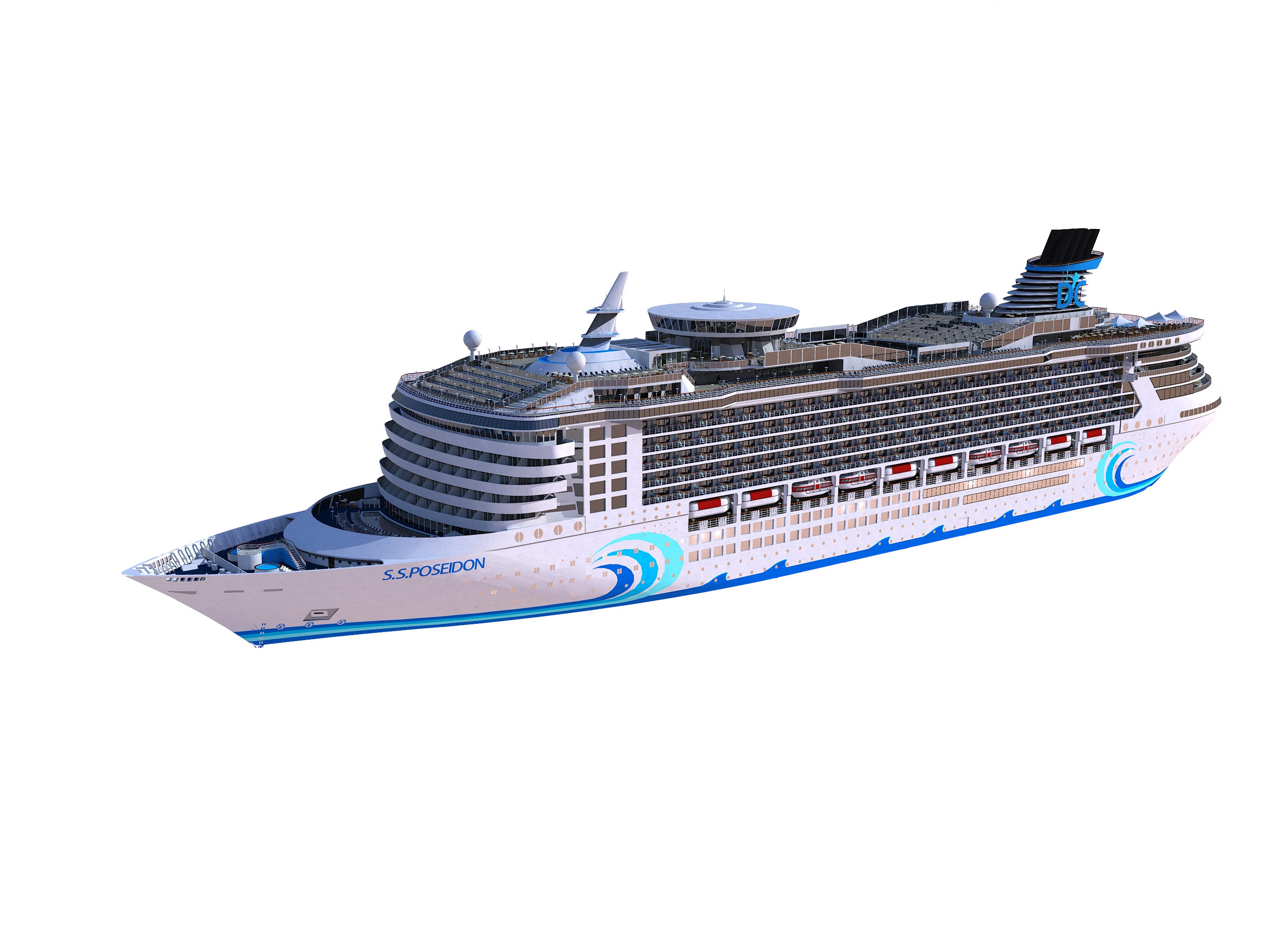 Cruise Ship Transparent PNG Image