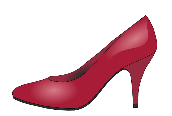 Pink High Heels Shoe Transparent PNG Image