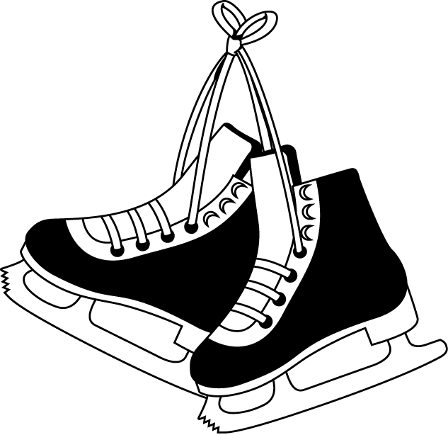 Ice Skating Shoes Transparent PNG Image