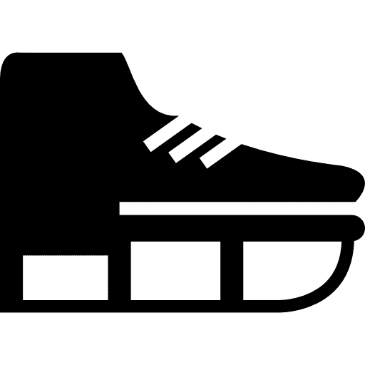 Ice Skating Shoes Transparent PNG Image