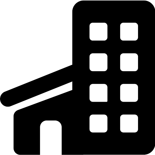 Shopping Mall Silhouette Transparent PNG Image
