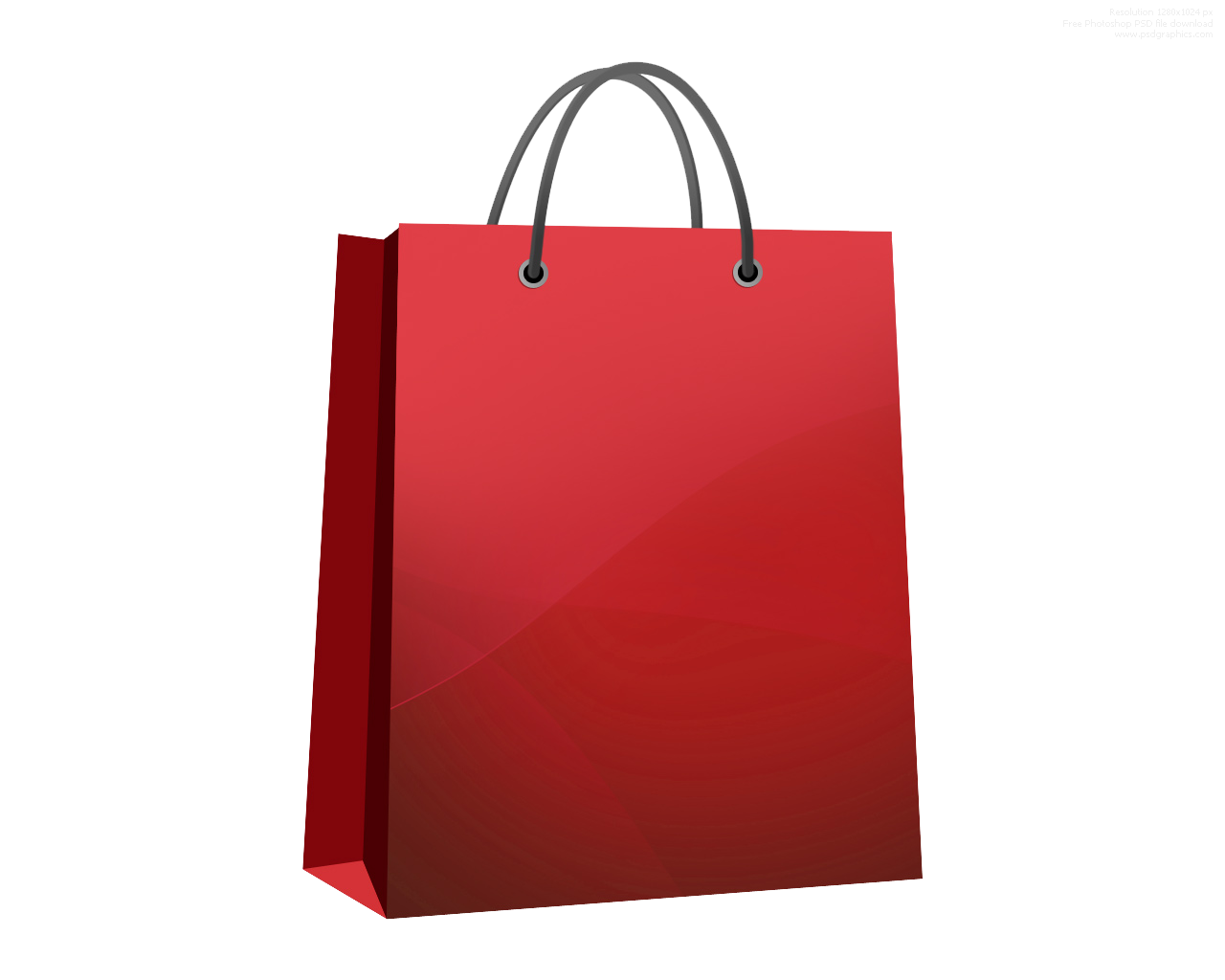 Shopping Bag Transparent PNG Image