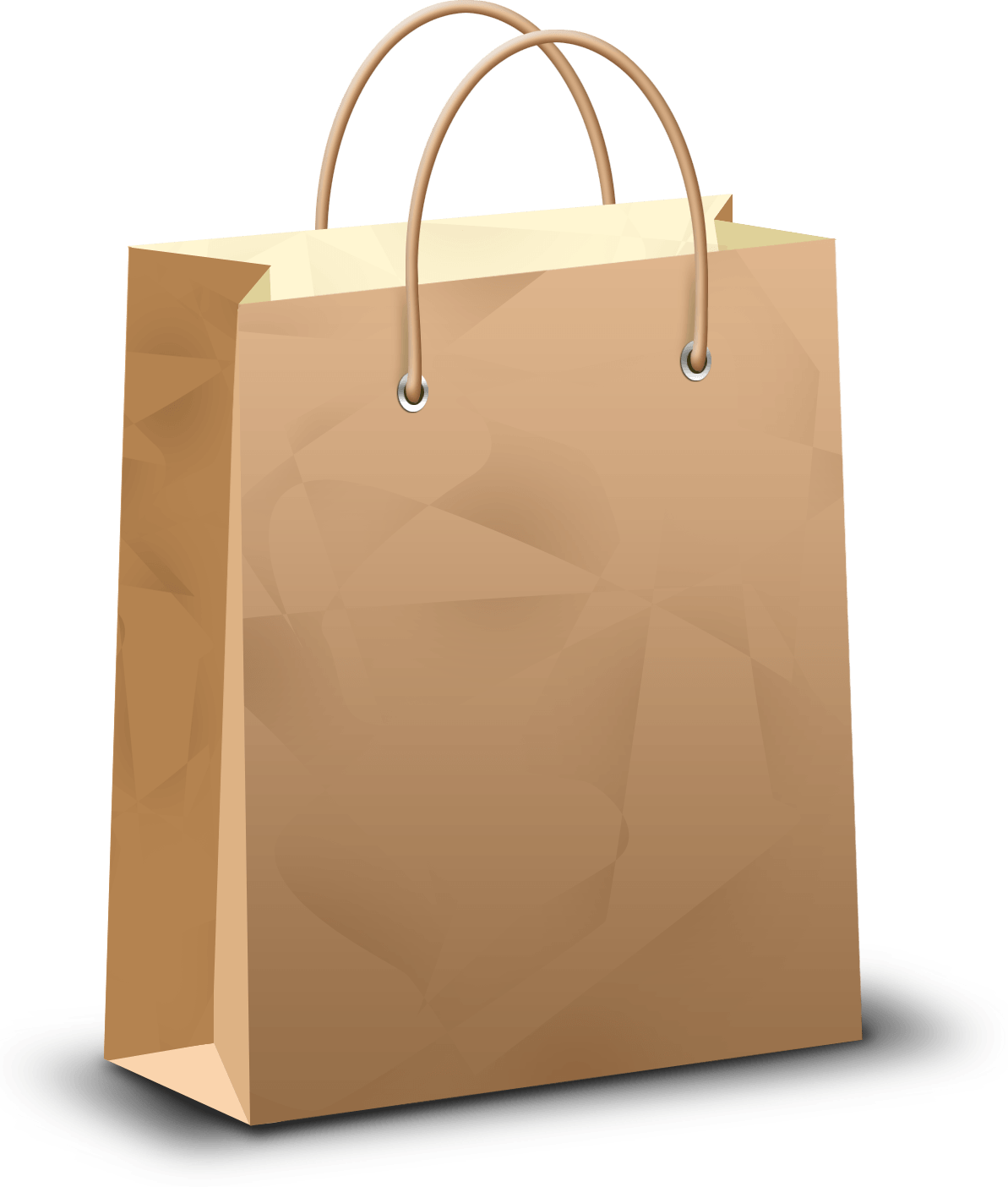 Paper Shopping Bag Transparent PNG Image
