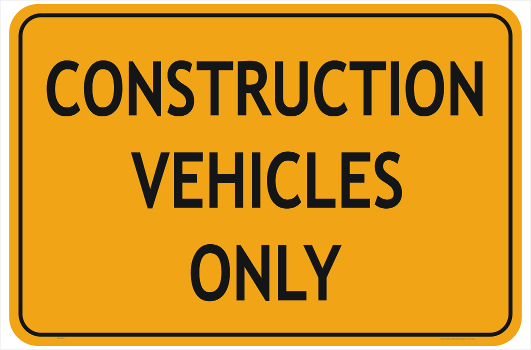 Construction Sign File Transparent PNG Image