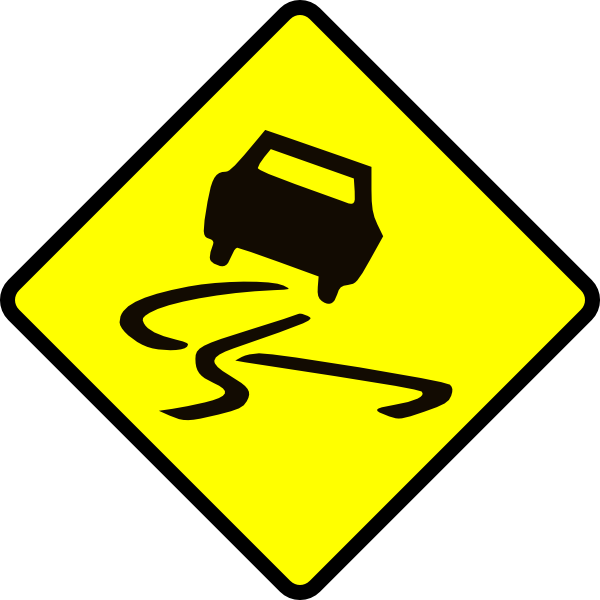 Danger Ahead Transparent PNG Image