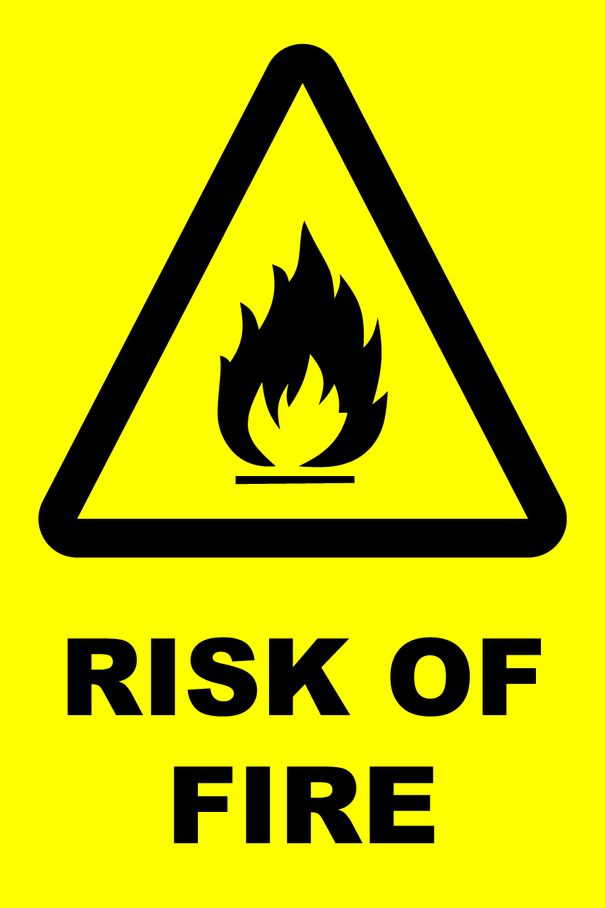 Danger Fire Transparent PNG Image