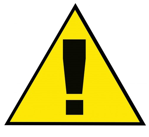 Danger Sign Transparent PNG Image