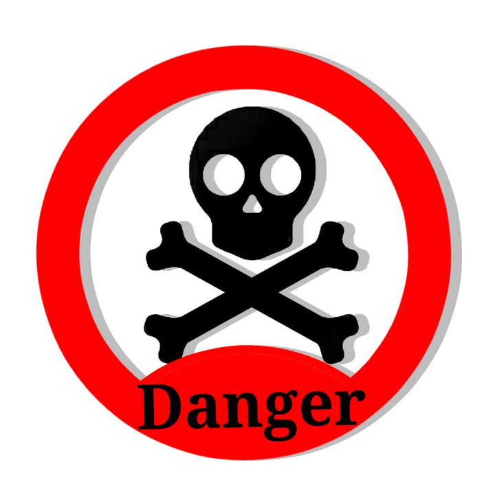 Danger Sign Transparent PNG Image