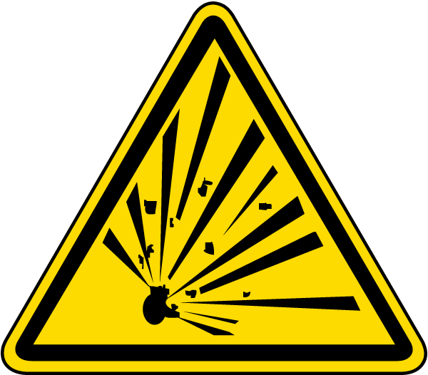 Explosive Sign Transparent PNG Image