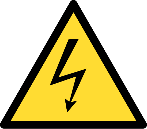 High Voltage Sign Transparent PNG Image