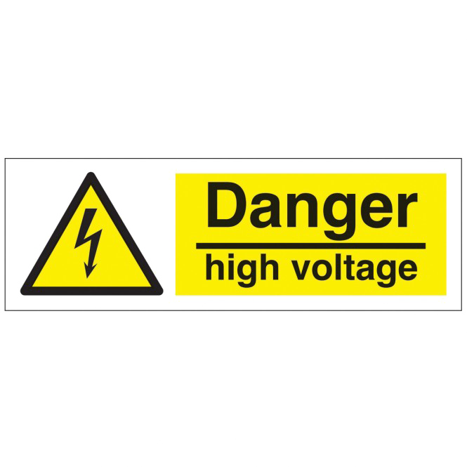 High Voltage Sign Transparent PNG Image