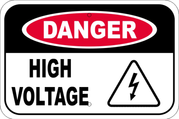High Voltage Sign Transparent PNG Image