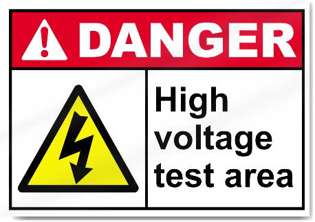 High Voltage Sign Transparent PNG Image