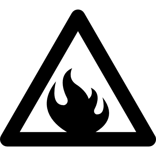 Flammable Sign Transparent PNG Image