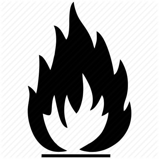 Flammable Sign Transparent PNG Image