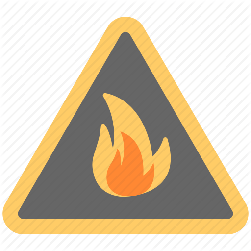 Flammable Sign Transparent PNG Image