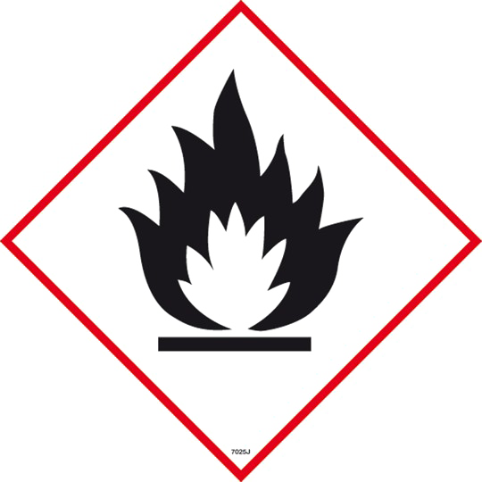 Flammable Sign Transparent PNG Image