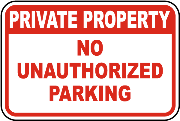 Unauthorized Sign Transparent PNG Image