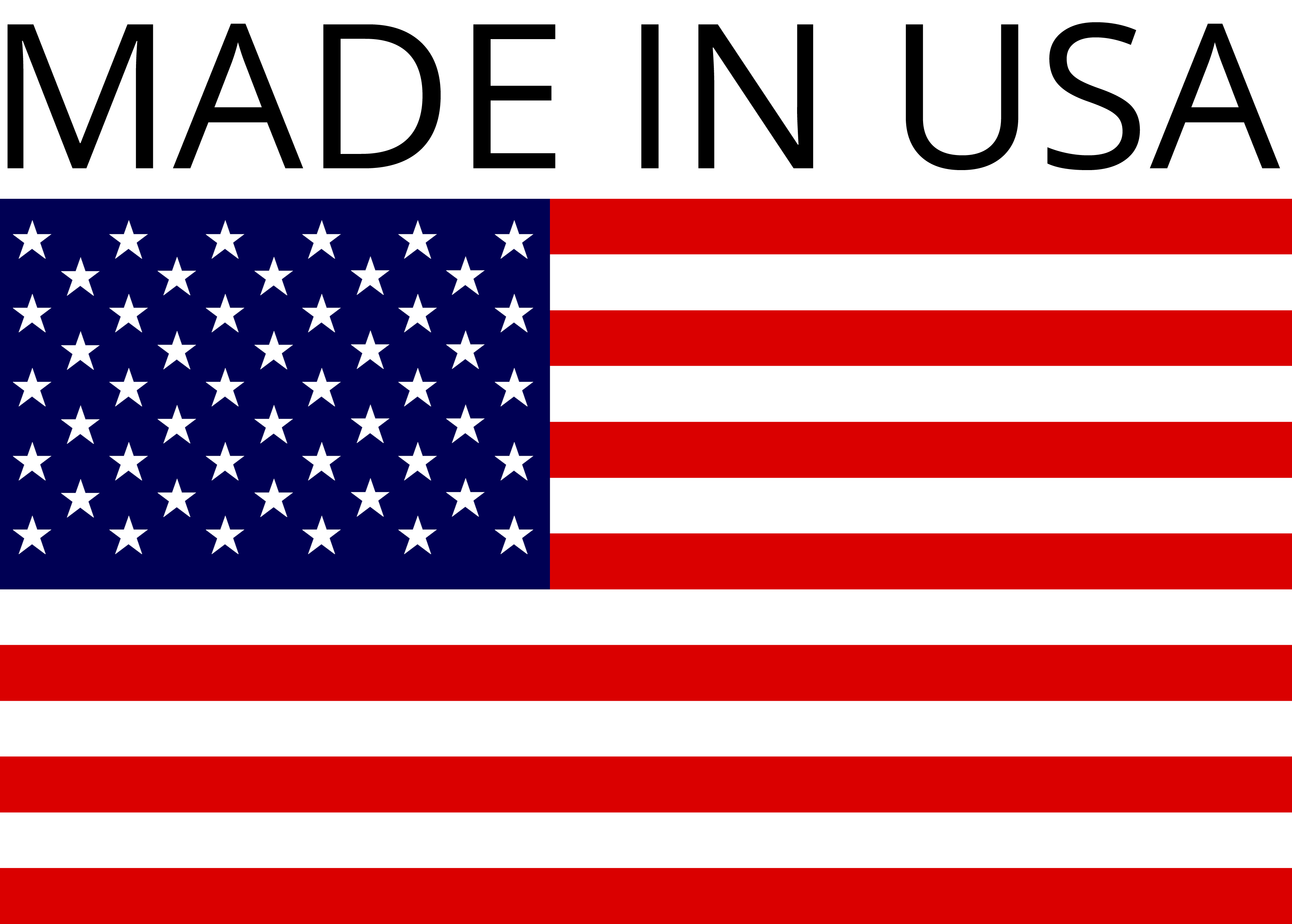 Made In U.S.A Transparent PNG Image