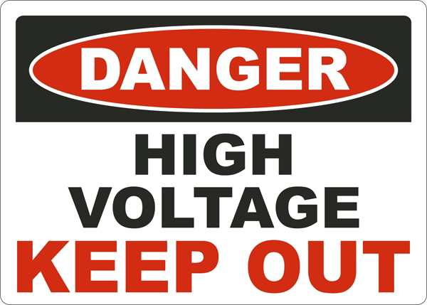 Keep Out Danger Transparent PNG Image