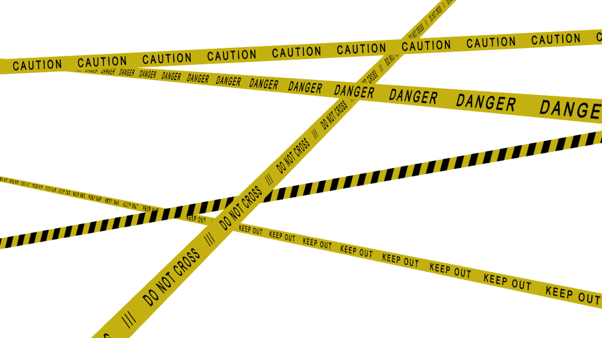 Keep Out Police Tape Transparent PNG Image