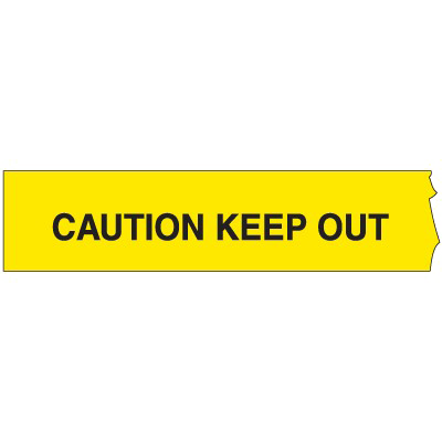 Keep Out Police Tape Transparent PNG Image
