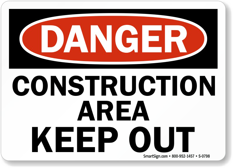 Keep Out Warning Transparent PNG Image