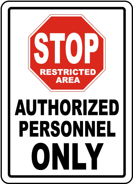Authorized Sign Transparent PNG Image