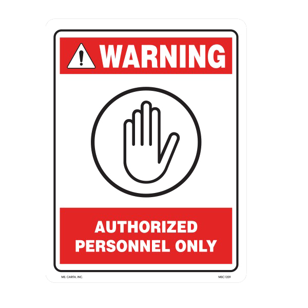 Authorized Sign Transparent PNG Image