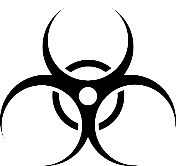 Biological Hazard Sign Transparent PNG Image