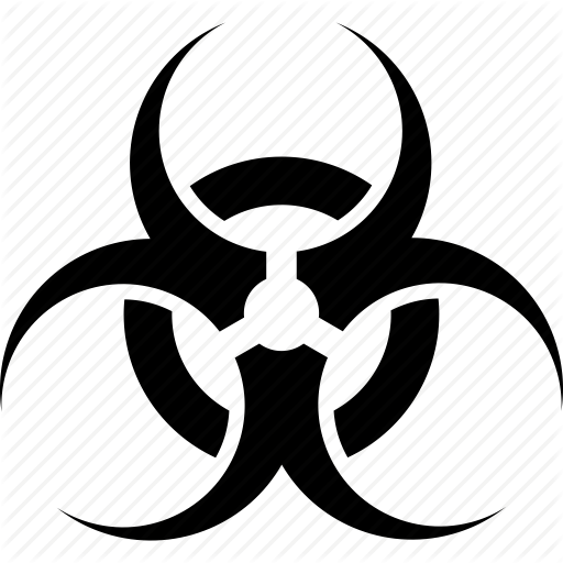 Biological Hazard Sign Transparent PNG Image