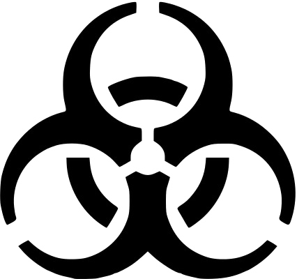 Biological Hazard Sign Transparent PNG Image